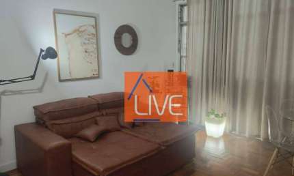 BAIXOU LIVE VENDE: Excelente apartamento, 2 quartos, sol da manhã, de fundos, 3 lances de escada, vista indevassável, 80 m², pronto para morar.