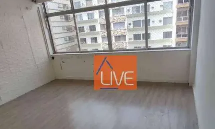 LIVE VENDE: excelente sala, 60 m², 1 vaga na escritura.