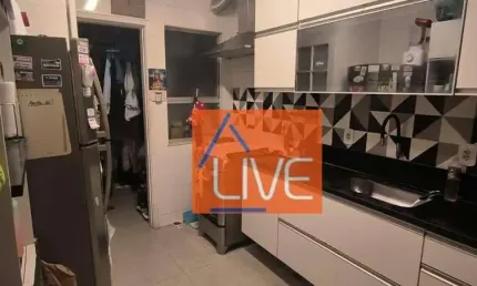 Live vende: ótimo apartamento com 2 quartos, sacada, vaga,  68 m² por r$ 410.000 - santa rosa - niterói/rj