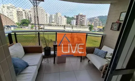 LIVE VENDE: Excelente apartamento, 2 quartos, 1 suite, 1 vaga,  78m², área nobre de Jardim Icaraí;