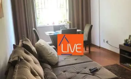 Live vende: ótimo apartamento, 3 quartos, 1 vaga, excelente localização 88m².