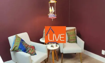 LIVE VENDE: Linda Sala com 36 m² por R$ 395.000 - Icaraí - Niterói/RJ