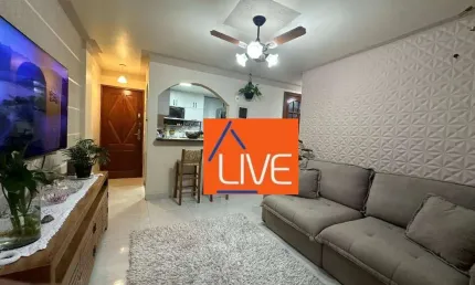 Live vende: lindo apartamento com 2 quartos, 60 m² por r$ 275.000 - santa rosa - niterói/rj