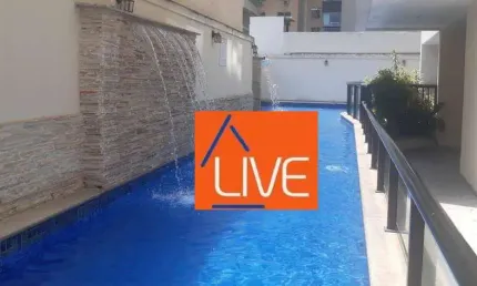 LIVE VENDE: Ótimo apartamnetode 2 quartos, 2 vagas, 3 banheiros, 70m²