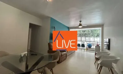LIVE VENDE: Excelente Apartamento com 2 quartos + 1 quarto revertido, vaga, 100m² por R$ 490.000,00 - Boa Viagem - Niterói/RJ
