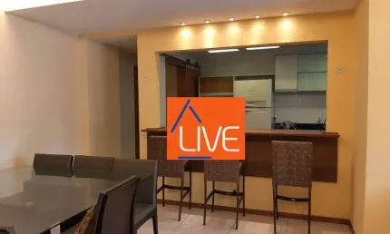 Live vende: apartamento com 3 quartos, , 1 suíte, varanda, dependência completa  100 m² por r$ 980.000,00 - icaraí - niterói/rj