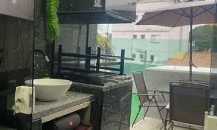 Cobertura com 3 quartos à venda na Rua Carlos de Campos, 123, Parque São Vicente, Mauá