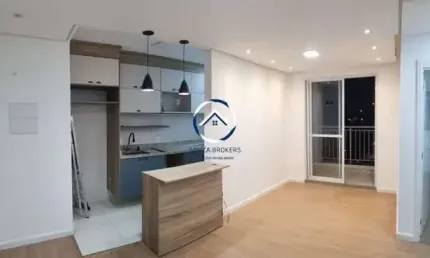 Lindo apartamento de 52m² na rudge ramos em são bernardo do campo