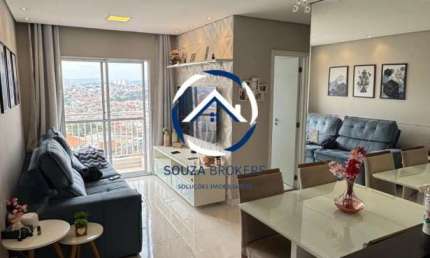Lindo apartamento de 54m² na Vila Humaitá em Santo André