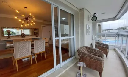 Apartamento à venda, 3 quartos, 3 suítes, 3 vagas, ponta da praia - santos/sp
