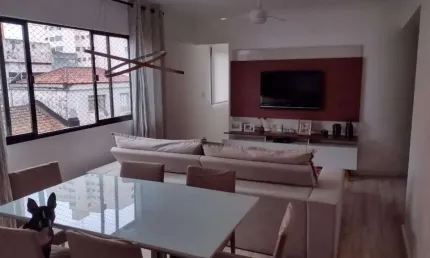 Apartamento à venda, 3 quartos, 1 suíte, 1 vaga, Centro - São Vicente/SP