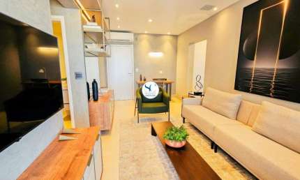 Apartamento à venda, 2 quartos, 1 suíte, 1 vaga, Aparecida - Santos/SP