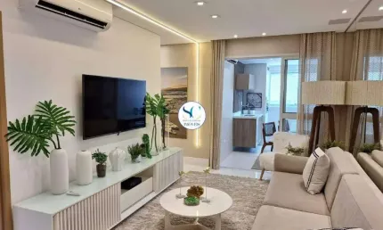 Apartamento à venda, 3 quartos, 1 suíte, 2 vagas, Boqueirão - Santos/SP