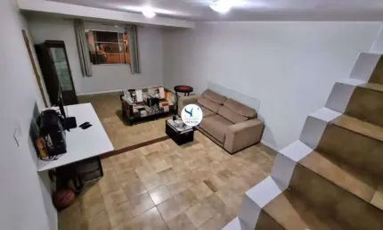 Sobrado para venda com 3 dormitórios no Estuário em Santos/SP