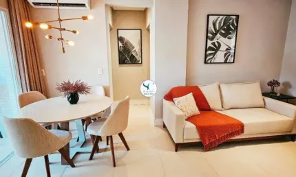 Apartamento à venda, 2 quartos, 2 suítes, 1 vaga, boqueirão - santos/sp