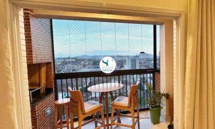 APARTAMENTO 3 DORMITÓRIOS DUPLEX MOBILIADO EM SANTOS