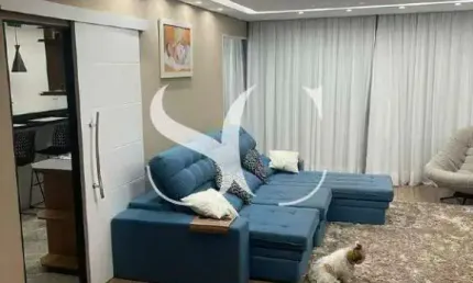 Apartamento à venda 2 dormitórios no Marapé em Santos