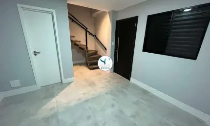 Sobrado à venda, 2 quartos, 2 suítes, 1 vaga, Marapé - Santos/SP