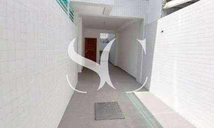 Vende-se casa de 03 Dormitórios no bairro do Campo Grande em Santos - Sobreposta Duplex