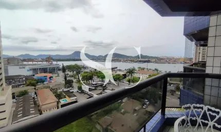 Apartamento espetacular de dois dormitórios na ponta da praia