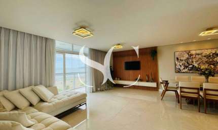 Vende-se apartamento Vista Mar Mobiliado 3 Dormitório no bairro do Gonzaga em Santos