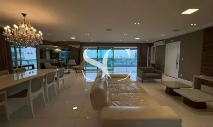 Apartamento impecável com 4 suítes com a melhor localização de Santos