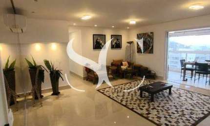 Vende-se apartamento com 03 dormitórios, closet, Área Gourmet Lazer Completo no bairro de Embaré em Santos