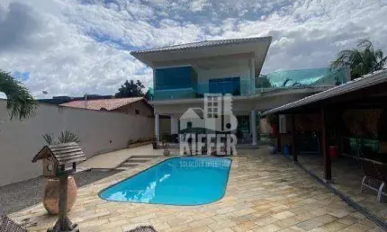 Casa com 5 quartos à venda, 630 m² por r$ 2.700.000,00 - itapeba - maricá/rj