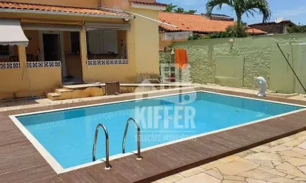 Casa Duplex com Piscina e Área Gourmet – 3 Quartos, 480m² – Próximo à Praia no Recanto