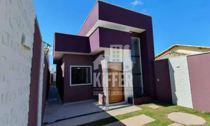 Casa com 3 quartos à venda, 88 m² por r$ 580.000 - jardim atlantico - maricá/rj