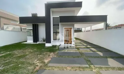 Casa com 3 dormitórios à venda, 135 m² por r$ 680.000,00 - jardim atlântico leste (itaipuaçu) - maricá/rj