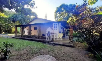 Chácara com 3 quartos à venda, 3100 m² por r$ 1.200.000 - vale da figueira (ponta negra) - maricá/rj
