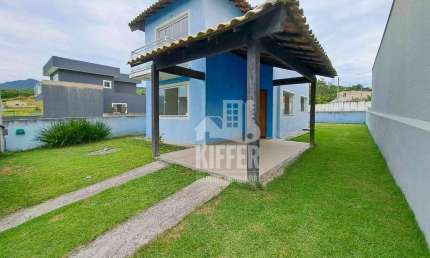 Casa com 2 dormitórios à venda, 109 m² por R$ 490.000,01 - Pindobas - Maricá/RJ