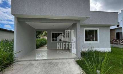Casa com 3 dormitórios à venda, 121 m² por R$ 565.000,00 - Pindobas - Maricá/RJ