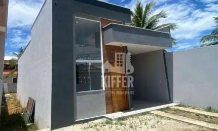 Casa com 2 dormitórios à venda, 100 m² por R$ 430.000,01 - Cordeirinho - Maricá/RJ