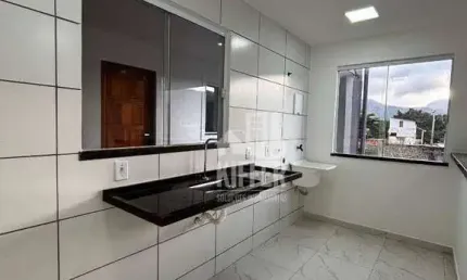 Apartamento com 1 quarto para alugar, 36 m² por R$ 1.673/mês - Itaipuaçu - Maricá/RJ