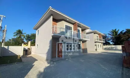 Casa com 2 quartos à venda, 100 m² por R$ 330.000 - Jardim Atlântico Leste (Itaipuaçu) - Maricá/RJ