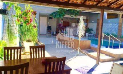 Casa Linear com Piscina e Anexo nos Fundos – 3 Quartos + 2 Quartos Extras – São Francisco/Niterói