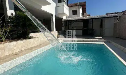 Casa com 3 dormitórios à venda, 380 m² por r$ 1.100.000,00 - maria paula - niterói/rj