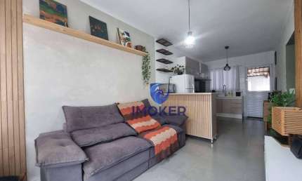 Casa térrea no Caxangá, Suzano/SP; 2 quartos; 2 vagas; amplo quintal