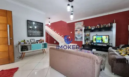 Sobrado no Jardim Medina, Poá/SP; 4 quartos (1 suíte); 4 vagas