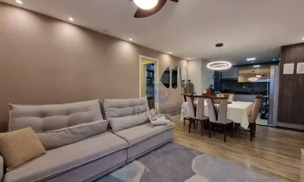 Apartamento no Quinta do Imperador, Suzano/SP; 3 quartos (1 suíte); 2 vagas; mobiliado