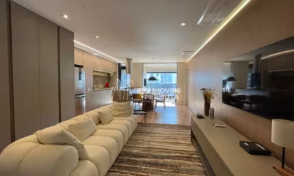 Apto p/ aluguel possui 105 m² | 2 suítes | 2 vagas | mobiliado Jardim das Acácias - São Paulo - SP