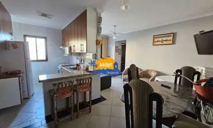 Apartamento à venda em Bertioga-SP: 2 quartos, 1 suíte, 2 salas, 2 banheiros, 1 vaga de garagem, 70m² - Imperdível no Rio da Praia!