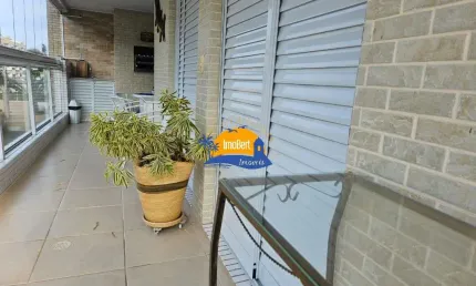 Apartamento a venda com 3 quartos, localizado no centro, próximo a praia e ao comércio-  bertioga-sp