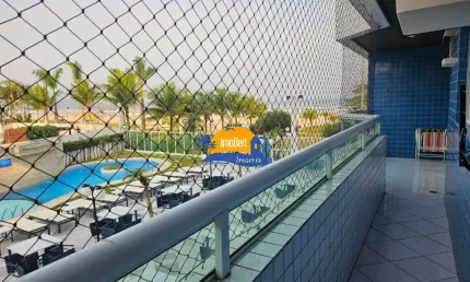 Apartamento pé na areia  à venda em Maitinga, Bertioga-SP,  com vista para o Mar, 3 quartos, 1 suíte, sala , 2 banheiros, 2 vagas de garagem