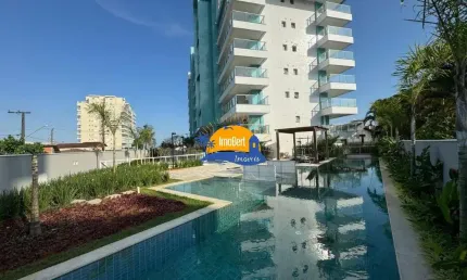 Apartamento novo à venda em bertioga-sp, bairro maitinga, 50 mts da praia, 2 quartos, (sendo 1 suíte), ampla sacada gourmet, 2 vagas, 82m²!