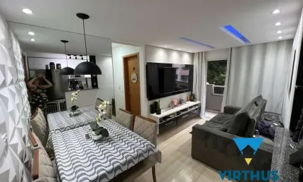 Pechincha - spazio recriart - apartamento 2 quartos (suíte) - lazer total