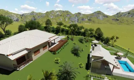 Chácara / sítio com 2 quartos à venda na Rua Santa Cruz, 6655, Zona Rural, Santa Isabel