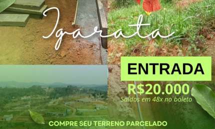 Terreno à venda na Avenida Francisco Lourenço, 155, Águas de Igaratá, Igaratá